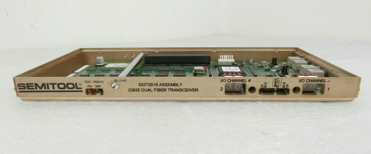 Semitool 932T0016-01 Dual Fiber Transceiver 23835 PCB