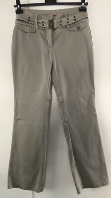 *Vivien Caron*gerades Bein Gr. 38, Neuwertig , Farbe Stein, Toller Gürtel