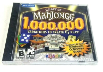 Galaxy of MahJongg 1,000,000 Variations Windows PC CD-ROM Video Game       NEW