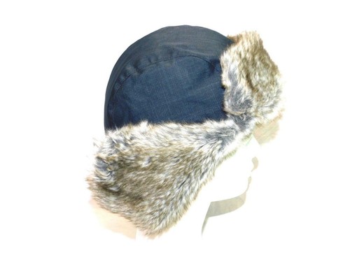 Columbia M Black Trapper Hat Fleece 
