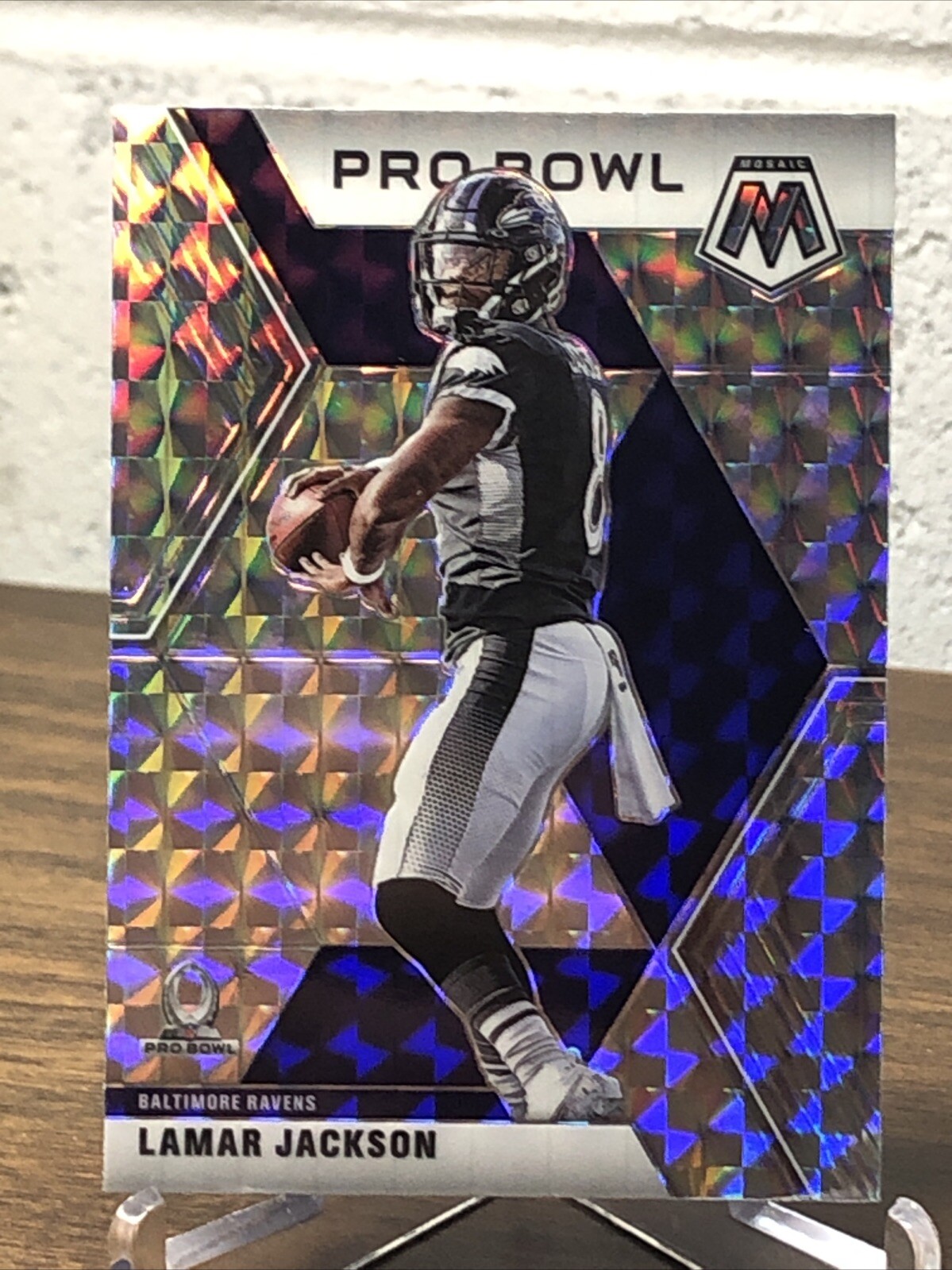 2020 Panini Mosaic Pro Bowl Silver Prizm Lamar Jackson 251 Q173 eBay