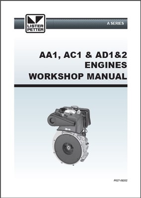 027-09202 Original Petter AA,AC,AD (Direkteinspritzung) Werkstatthandbuch