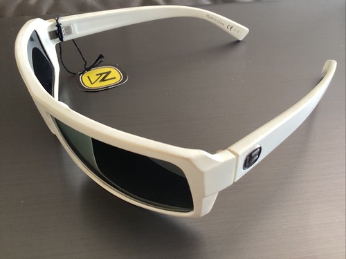 Y2K Genuine VON ZIPPER VZ SNARKITO Off-White New Unisex Sunglasses Vintage - Picture 6 of 10
