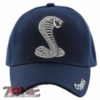 Cobra Ball Cap Hat Navy Cobra Ball Cap Hat Navy