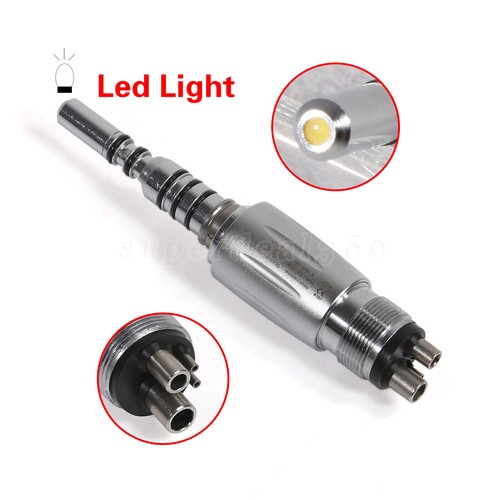 COXO Dental 45 Grados Alta Velocidad Pieza de Mano Fibra Óptica LED 4/6 Agujeros para KaVoty - Imagen 12 de 52