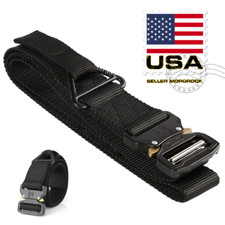 Tactical Rigger Belt Nylon Adjustable Quick Release Buckle Military Airsoft Band
