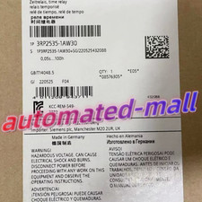 1 PC NEW SIEMENS Time relay 3RP2535-1AW30  Expedited Shipping