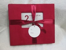 Set of 2 Memory Scrapbook Albums 8" X 8" 10 Sheets 1 Red  1 Gray New