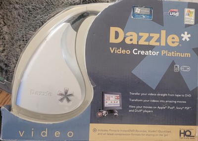 Pinnacle Dazzle Video Creator Platinum   Transfer VHS Tapes to DVD