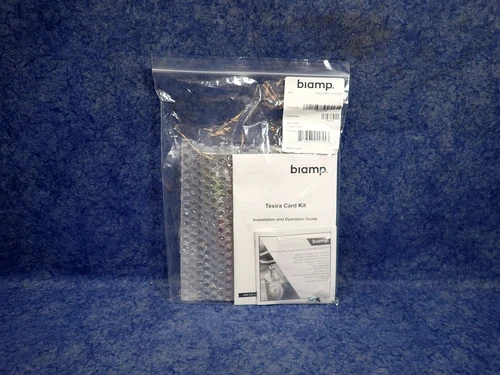 NEW Biamp 909.0407.900 Tesira DAN-1 CK Card Kit 64x64 Dante Module Card