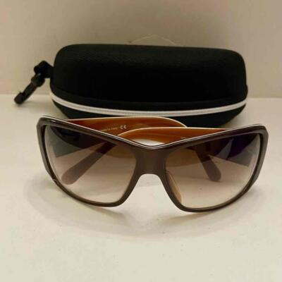 Prada Italy Brown Sunglasses SPR 09G 64-13 z4BX 2Z1 125 | eBay