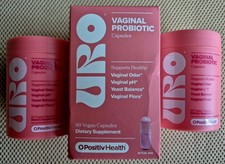 Opositiv O+ URO Vaginal Probiotic 60 Capsules...