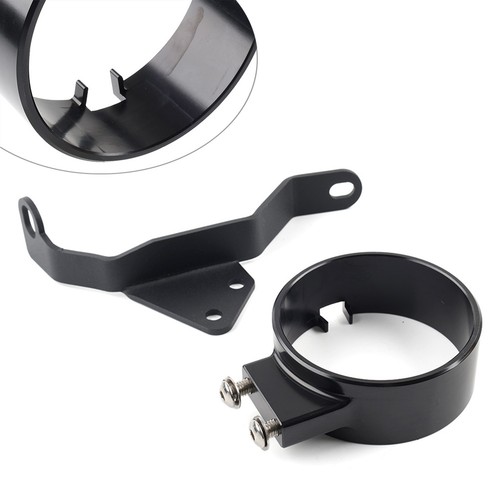 Seitliche Tachoverlegungsgehäusehalterung Schwarz für Harley Sportster 883 04-20 - Picture 8 of 17