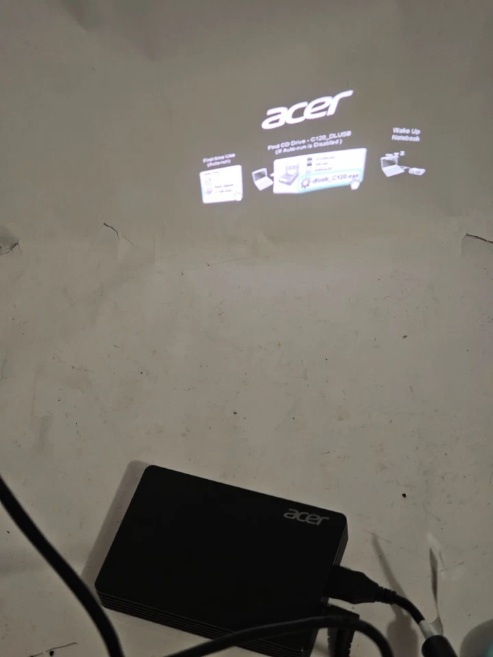 Acer C120 LED WVGA Projector (CWV1109) Tested  - Image 3 of 4