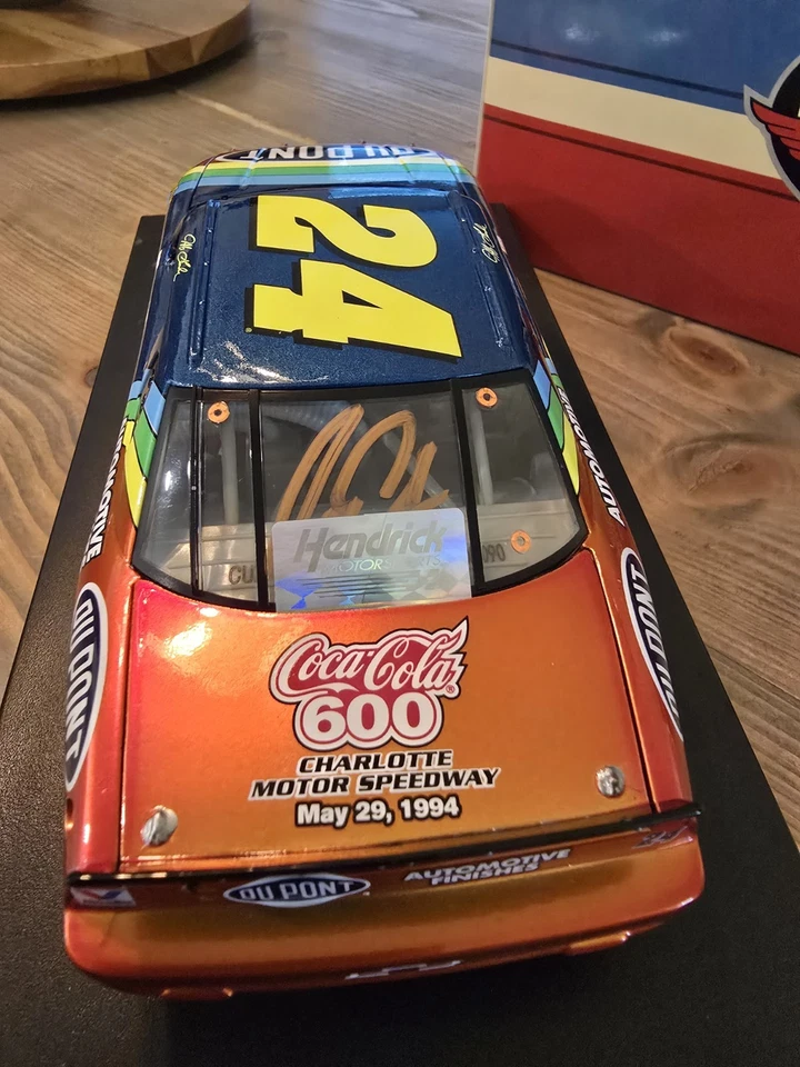 Jeff Gordon 1994 COKE 600 Win 1:24 Candy Signed By Jeff Gordon And Ray Evernham - Image 3 of 4