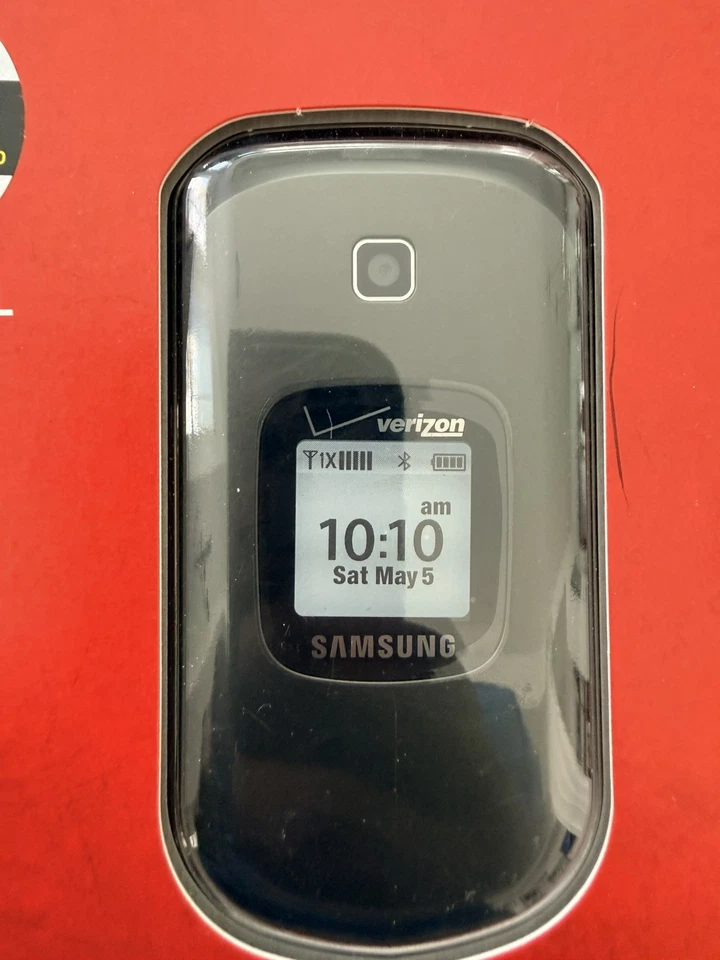 New Samsung Gusto 2 SCH-U365 Gray Verizon Flip Phone - Image 3 of 4
