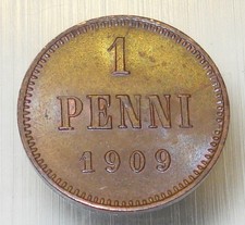1909 Russian Empire 1 Penni