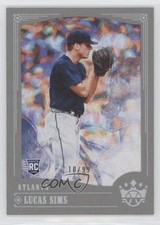 2018 Panini Diamond Kings Gray Frame 10/99 Lucas Sims #86 1u6