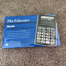 NEW Stokes Publishing the Educator TI-108 Handheld Calculator OVERHEAD PROJECTOR
