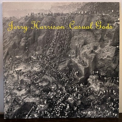 JERRY HARRISON - Casual Gods (1988) - 12'' Vinyl Record LP - EX
