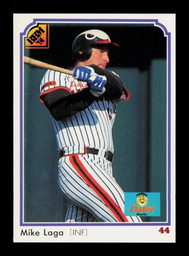 1991 BBM #159 Mike Laga PR7500 Fukuoka Daiei Hawks