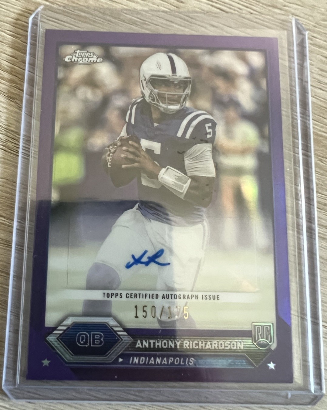 2023 Topps Composite Anthony Richardson #TCA-AR  150/175 Auto RC