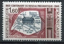 🦬Timbre France N°1498 - Poste Pneumatique Neuf ** - MNH** - 1966🦬