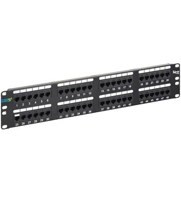 ICC ICC-ICMPP0485E Patch Panel 48PT- CAT5E- 2RMS