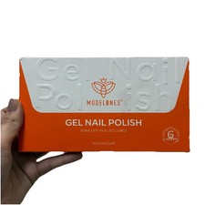 Modelones Gel Nail Polish Set 6 Colors 7ml 0.24 Fl Oz Assorted Colors