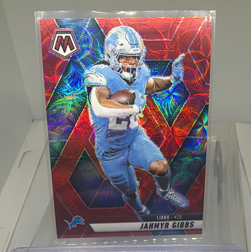 Panini Mosaic 2025 Jahmyr Gibbs Detroit Lions Prizm Football Card #103