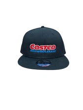 Costco Wholesale -Embroidered New Era Snapback Hat Unisex Baseball Cap Flatbill