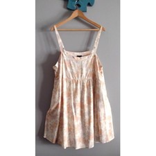 Torrid Floral Babydoll Mini Sundress Plus Size 2X NWT Festival Boho Fairycore