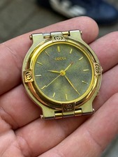 GUCCI TRAVEL WATCH RARE TWO TONES 0900