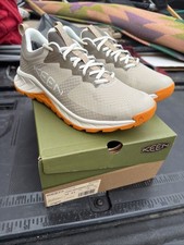 Men's Keen Versacore Speed, Color: Taupe/Orange Pepper, Size 9.5