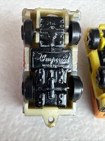 Lot Of 4 Vintage Micro Machines Galoob 70s Van Pickup Truck 1988