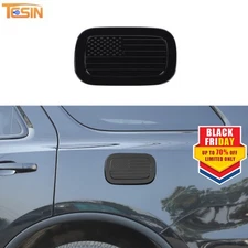 Black ABS Fuel Tank Gas Door Cover Trim For Dodge Durango 2011-2021 Accessories