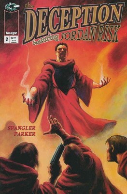 Deception, The #2 FN; Image | Alex Horley Flypaper Press Jordan Risk - w/Bag+Boa