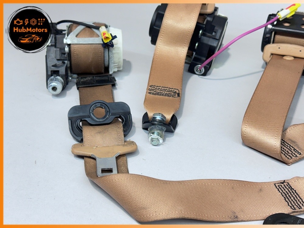 09-13 Maserati Quattroporte M139 Front And Rear Seat Belt Set OEM 76k   TESTED!!