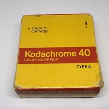Kodachrome 40 Super 8 Color Movie Film KMA 464 Type A 50ft NEW NOS