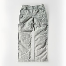 The North Face Women Paramount Convertible Roll Up Pants Size 6 Khaki Hiking
