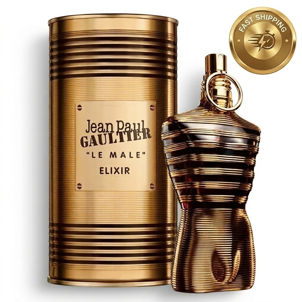 Le Male Elixir by Jean Paul Gaultier JPG 4.2 oz Parfum Cologne Men New In Box