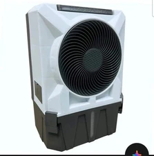 NEW Hessaire 900 CFM 2-Speed Portable Evaporative Cooler for 350 sq. ft. in Gray