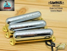 G.m. Lipstix Strat Sized Ceramic Magnet Lipstick Pickup Set Chrome