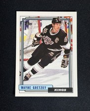 1992-93 Topps Wayne Gretzky #1 Hockey Card Los Angeles Kings