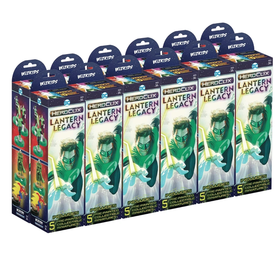 DC HeroClix: Lantern Legacy Booster Brick (12)