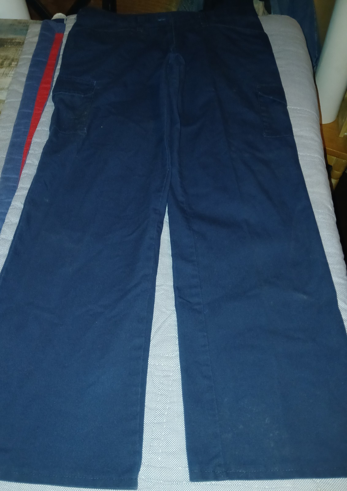 CINTAS Corp. Labor Productivity Sz S M 10RG Cargo Pockets PANTS Jeans Woman