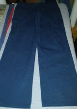 CINTAS Corp. Labor Productivity Sz S M 10RG Cargo Pockets PANTS Jeans Woman