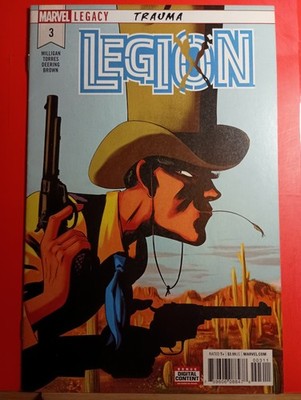 2018 Marvel Comics Legion Issue 3 Javier Rodriguez Cover Artist FREE SHIPPING 