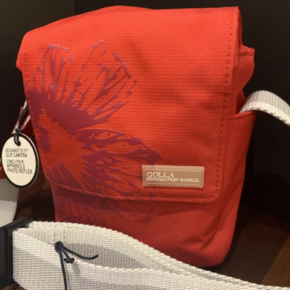 Golla Bags Generación Móvil Quinn G1260 Rojo 5.1×5.9×3.1 Para Cámaras SLR Foto 2 de 4