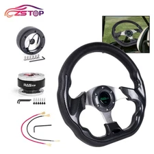 Pane Steering Wheel+Quick Release+Hub Adapter 186H For Volkswagen VW Golf Jetta